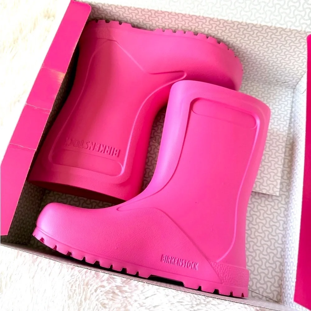 Birkenstock Kids Bright Pink Rain Boots
